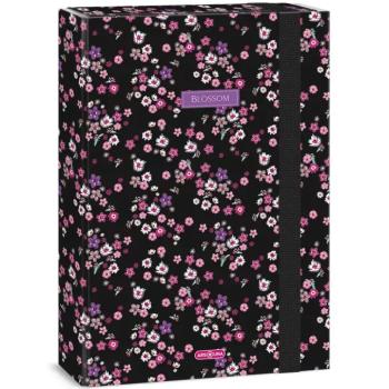 Ars Una: Pearl Blossom Black A/4 füzetbox kép