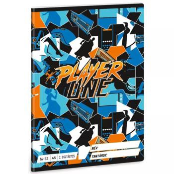 Ars Una: Player One 2.osztályos vonalas füzet A/5 kép