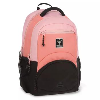 Ars Una: Rose black ergonomikus iskolatáska, hátizsák 33x45x24cm kép