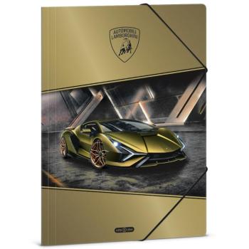 Ars Una: Sárga Lamborghini gumis dosszié A/4-es méret kép