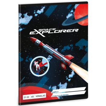 Ars Una: Space Explorer vonalas füzet A/5 21-32 kép