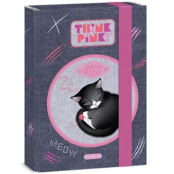 Ars Una: Think Pink cuki cicás füzetbox A/5 kép
