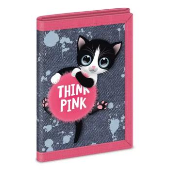 Ars Una: Think Pink pénztárca 9x12,5x2cm kép