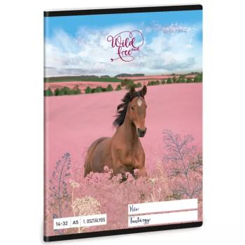 Ars Una: Wild and Free lovas 1.osztályos vonalas füzet A/5 kép