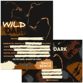 Ars Una: Wild in the dark 10db-os meghívó szett borítékkal kép