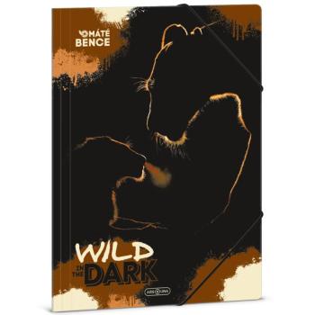 Ars Una: Wild in the dark oroszlánok gumis dosszié A/4-es méret kép