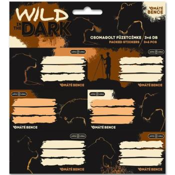 Ars Una: Wild in the dark oroszlános csomagolt füzetcímke 3x6db-os kép