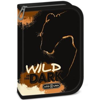 Ars Una: Wild in the dark oroszlános kihajtható töltött tolltartó 12,8x19,3x3,6cm kép
