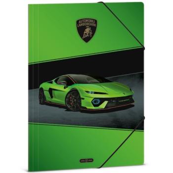 Ars Una: Zöld Lamborghini gumis dosszié A/4-es méret kép