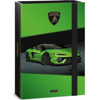 Ars Una: Zöld Lamborghini mintás füzetbox A/4 kép
