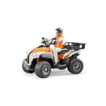 ATV, bábuval - Bruder 63000