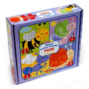 Az első puzzle-öm: Kerti apróságok 4 az 1-ben baby puzzle kép
