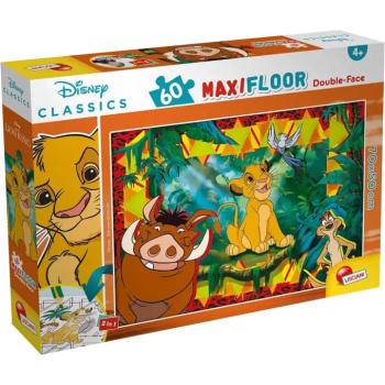 Az Oroszlánkirály 2 az 1-ben 60db-os maxi puzzle és színező 70x50cm - Lisciani kép
