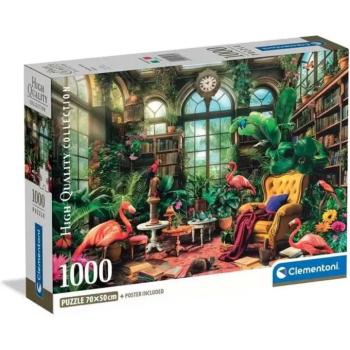 Az üvegházi könyvtár HQC 1000db-os puzzle - Clementoni kép