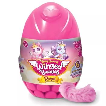 Baby Gemmy: Unikornis plüss meglepetés tojás 16cm kép