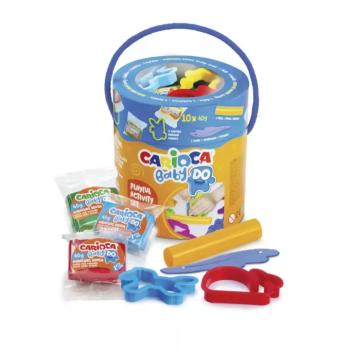 Baby gyurma szett 10x40g gyurmával és más kiegészítőkkel - Carioca kép