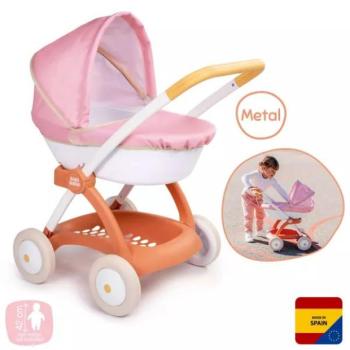 Baby Nurse: Fekvő babakocsi - rózsaszín kép