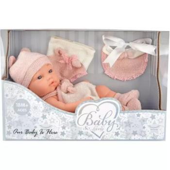 Baby So Lovely: Újszülött játékbaba kiegészítőkkel - 30 cm kép