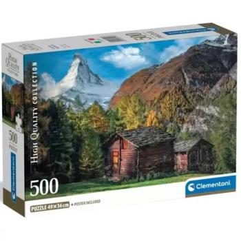 Bájos Matterhorn HQC 500 darabos puzzle - Clementoni kép