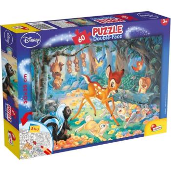 Bambi 2 az 1-ben 60db-os puzzle és színező 50x35cm - Lisciani kép