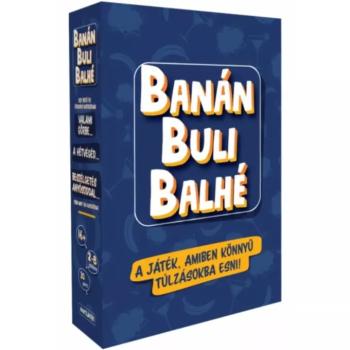 Banán, buli, balhé társasjáték kép