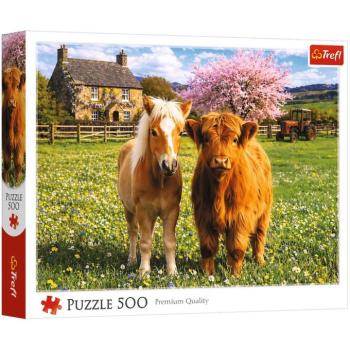 Barátok a farmon 500db-os puzzle - Trefl kép
