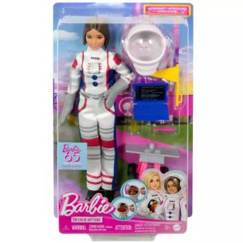 Barbie: 65. évfordulós karrier játékszett - Űrhajós baba kiegészítőkkel - Mattel kép