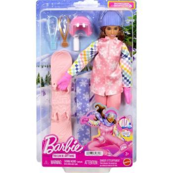 Barbie: 65. évfordulós karrierbaba - Snowboardos baba - Mattel kép