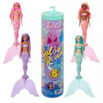 Barbie: Color Reveal meglepetés sellő baba