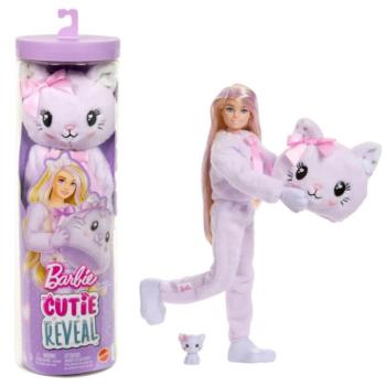 Barbie: Cutie Reveal meglepetés baba - Cica - Mattel kép