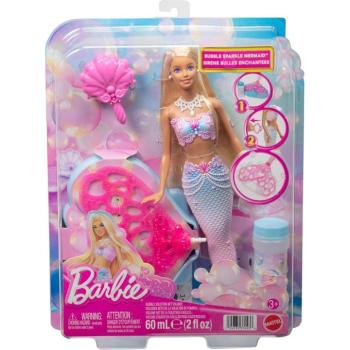 Barbie Dreamtopia Buborékvarázs sellő - Mattel kép