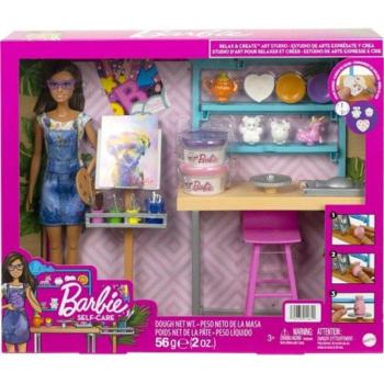 Barbie: Feltöltődés műterem játékszett babával - Mattel kép