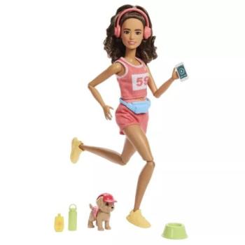 Barbie: Futó Barbie baba kiegészítőkkel kép