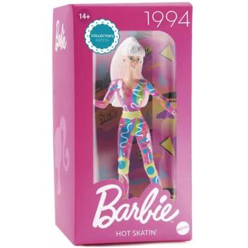 Barbie Hot Skatin' 1994 gyűjtői baba 15cm kép