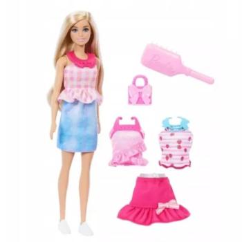 Barbie: Könnyen öltöztethető és fésülhető Barbie baba kiegészítőkkel kép