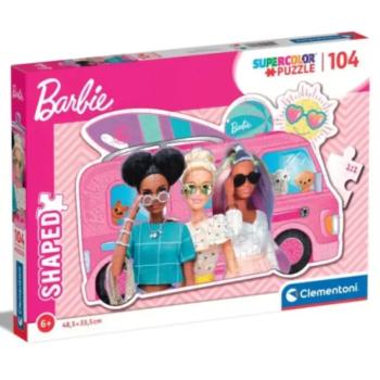 Barbie lakóautója Supercolor 104db-os puzzle - Clementoni kép