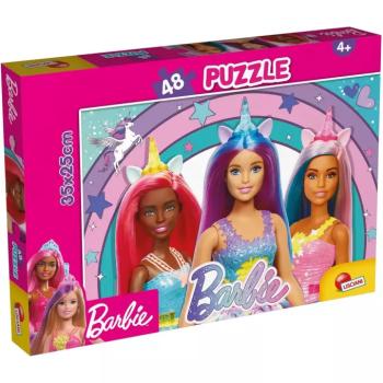 Barbie mágikus unikornis 48db-os puzzle 35x25cm - Lisciani kép