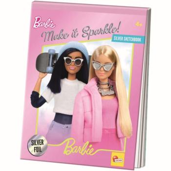 Barbie Make it sparkle! Csillogó rajzfüzet - Lisciani kép