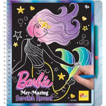 Barbie Mer-Mazing képkarc készítő szett 44 oldalas - Lisciani kép