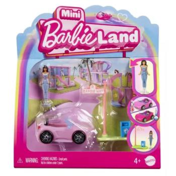Barbie: Mini BarbieLand járművek - Álom autó szett - Mattel kép