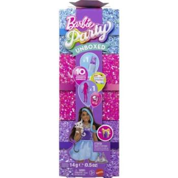 Barbie: Party Reveal meglepetés baba barna hajjal - Mattel kép