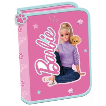 Barbie rózsaszín kihajtható tolltartó 21x14x3,5cm kép