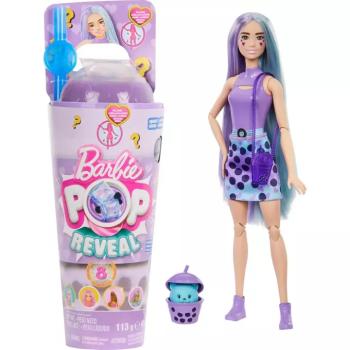 Barbie: Slime Reveal Bubi buli Lila baba - Mattel kép