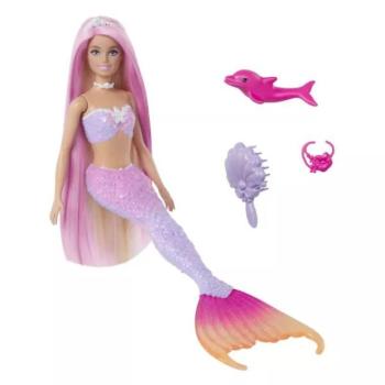 Barbie: Színváltós sellő baba kiegészítőkkel - Mattel kép