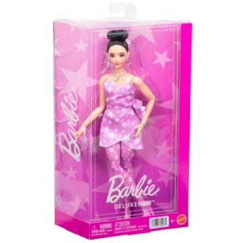 Barbie: Trendi barátnők baba csillagos ruhaszettben - Mattel kép