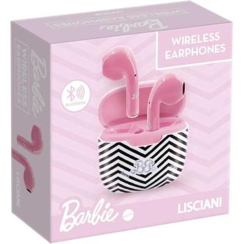 Barbie Vezeték nélküli Bluetooth-os rózsaszín fülhallgató - Lisciani kép