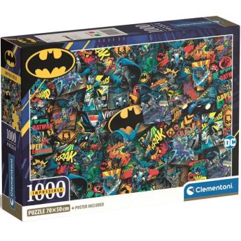 Batman 1000db-os lehetetlen puzzle 70x50cm - Clementoni kép
