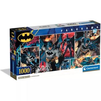 Batman 1000db-os panoráma puzzle poszterrel - Clementoni kép