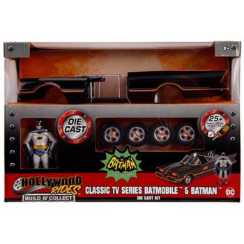 Batman: Animated Classic TV Batmobile összeszerelhető fém autó 1/24 - Simba Toys kép