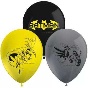 Batman mintás lufi 8db-os szett kép